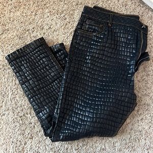 ASOS Crocodile Pants